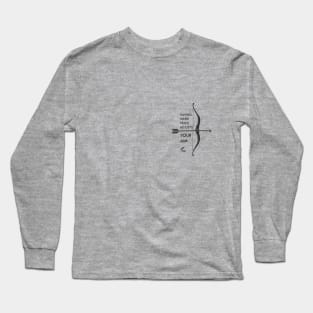 BOW & ARROW ONLY B Long Sleeve T-Shirt